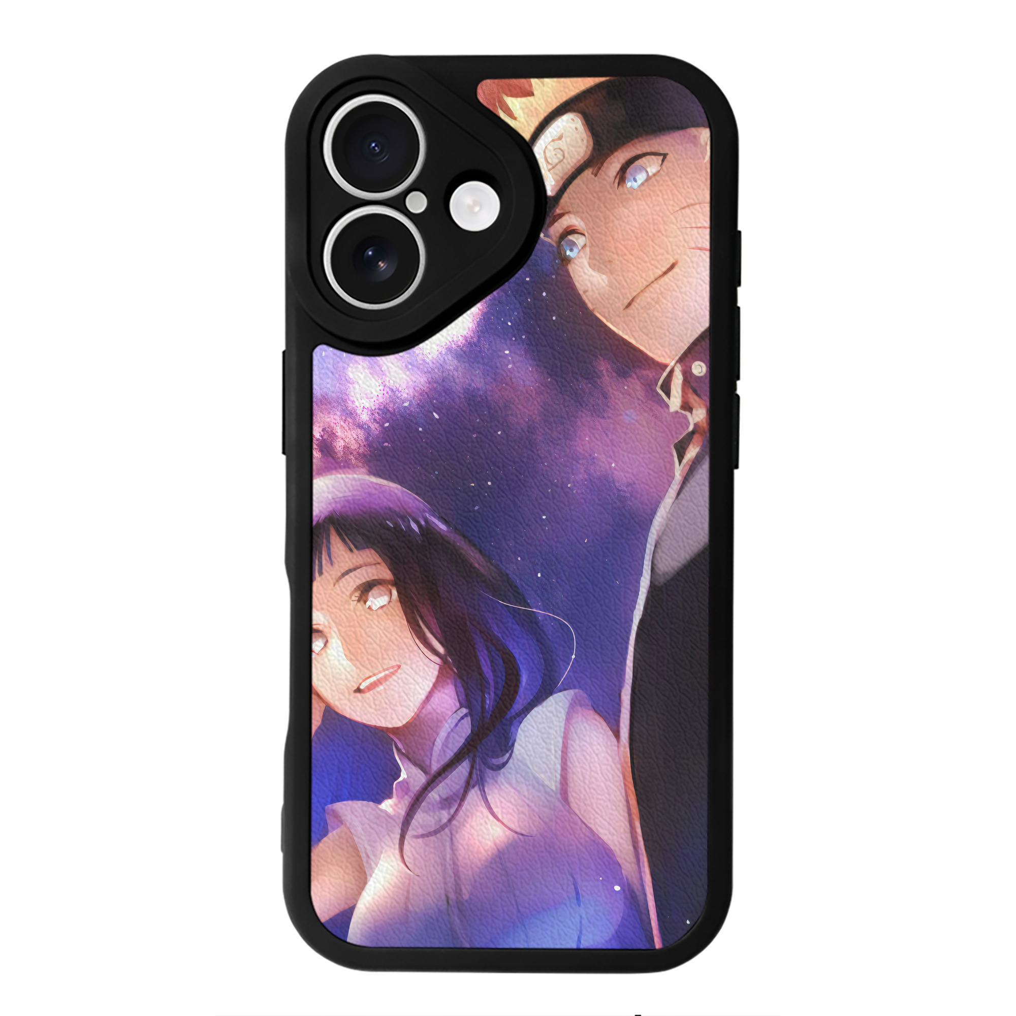 （画像用） NARUTO -ナルト- NARUTO -ナルト- 疾風伝 【iPhone 16シリーズ対応】シリコンスマホケース（レザー調） 材質：シリコン